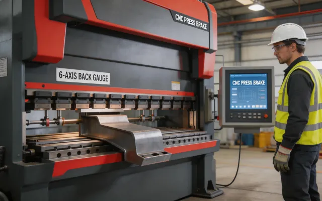 Xpert Pro CNC press brake with Laser Angle Measurement