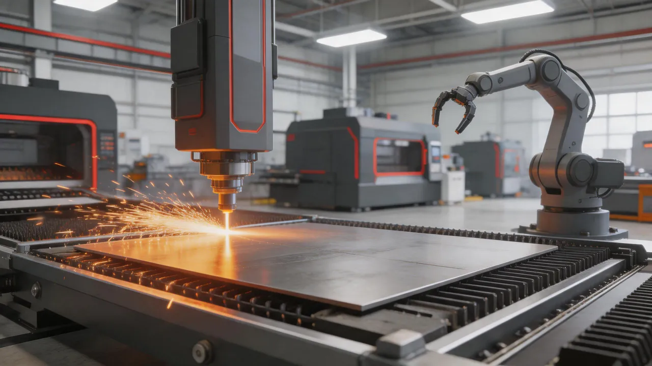 Bystronic smart factory cell video preview
